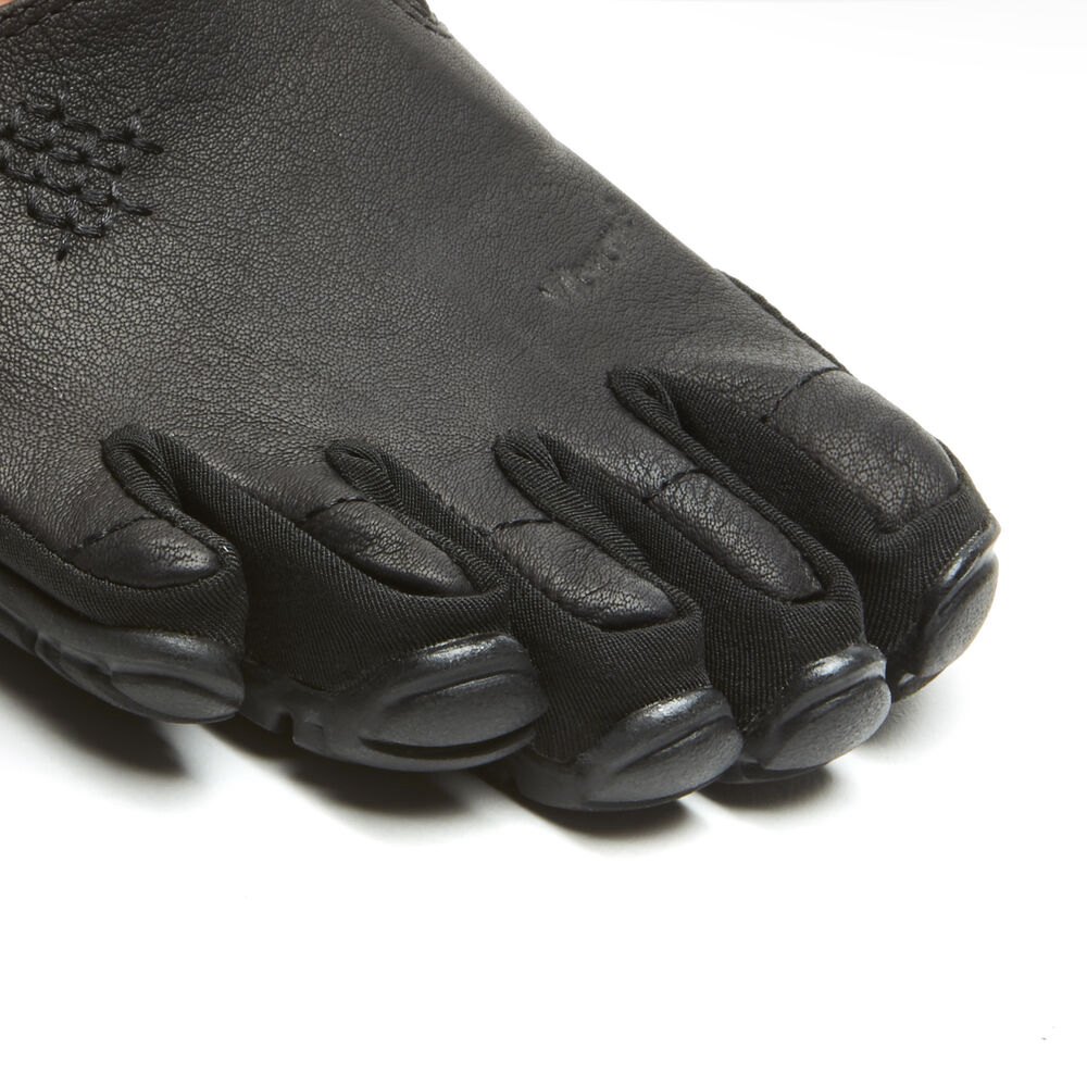 Vibram Five Fingers Womens Barefoot Shoes - Black - CVT-Leather - 47216-ZVBS